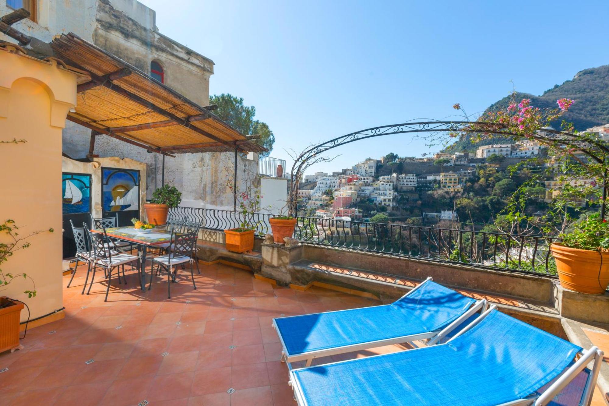 Yourhome - Alcova Apartment Positano Exteriör bild