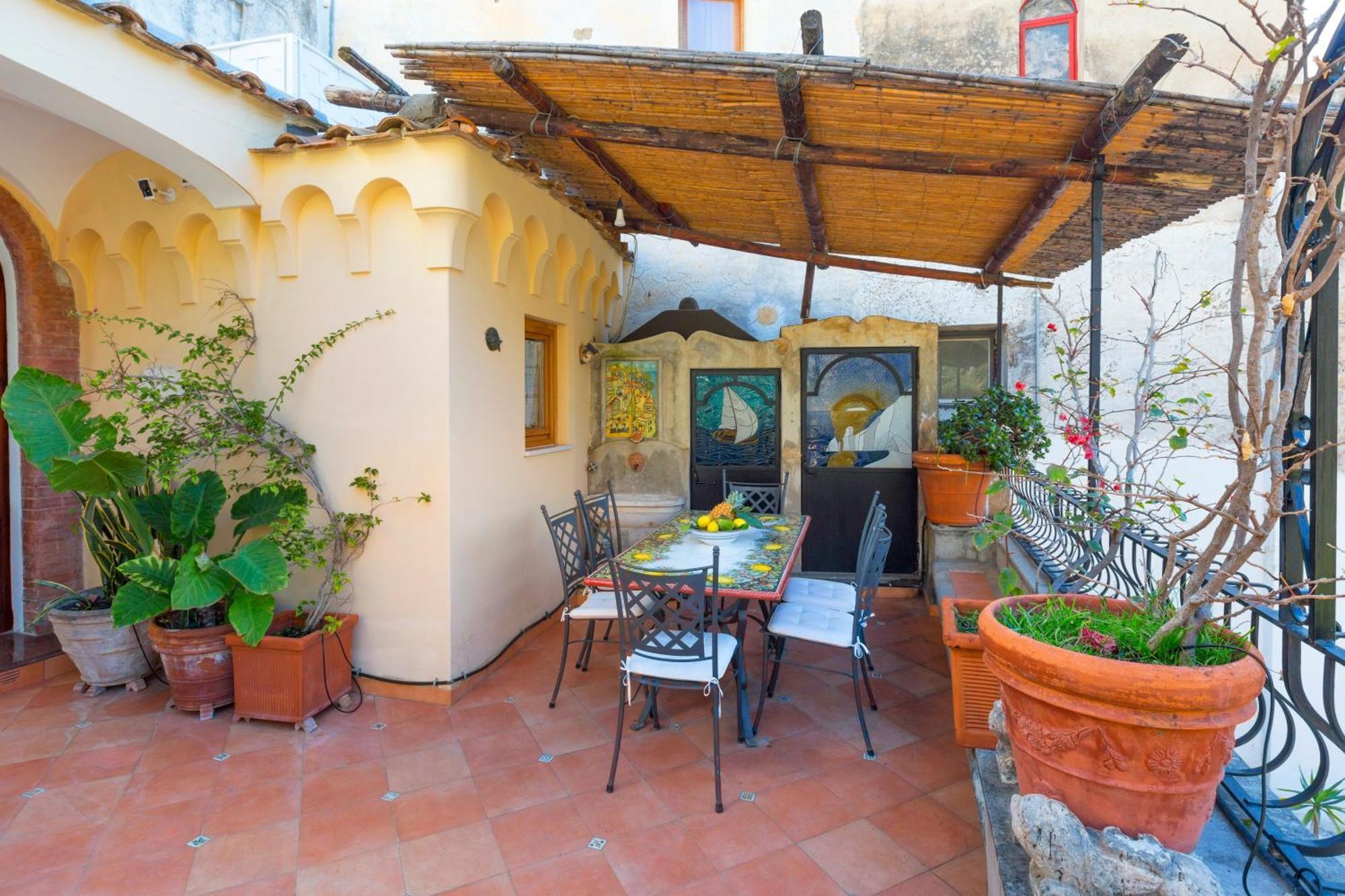 Yourhome - Alcova Apartment Positano Exteriör bild