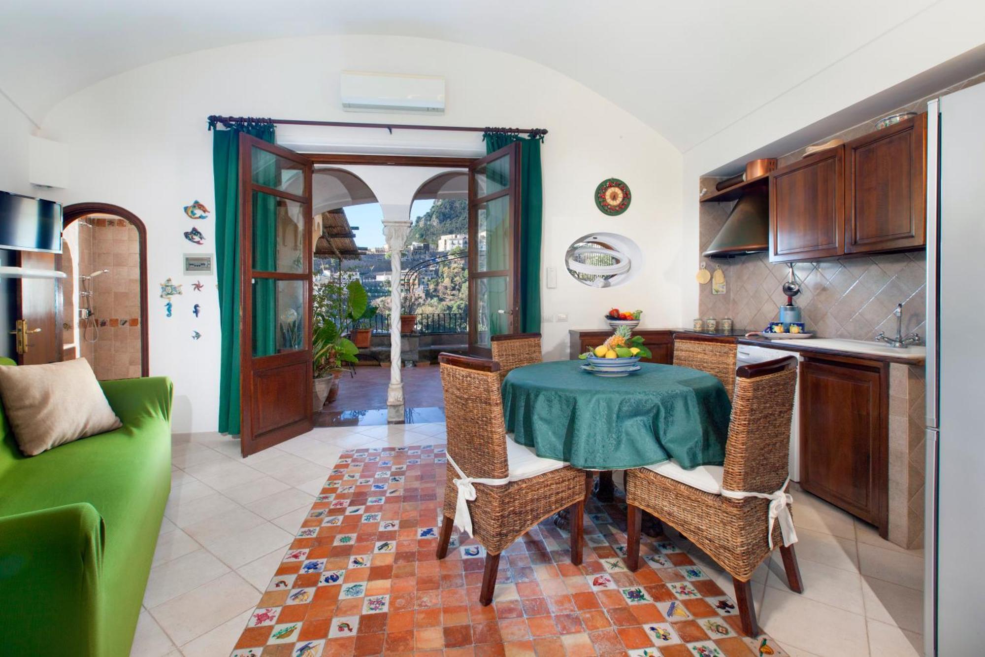 Yourhome - Alcova Apartment Positano Exteriör bild