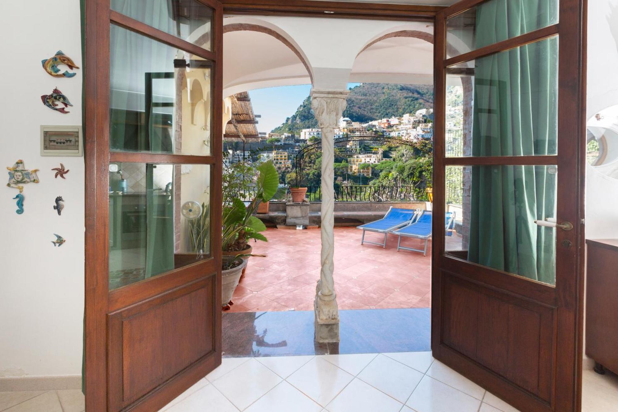 Yourhome - Alcova Apartment Positano Exteriör bild