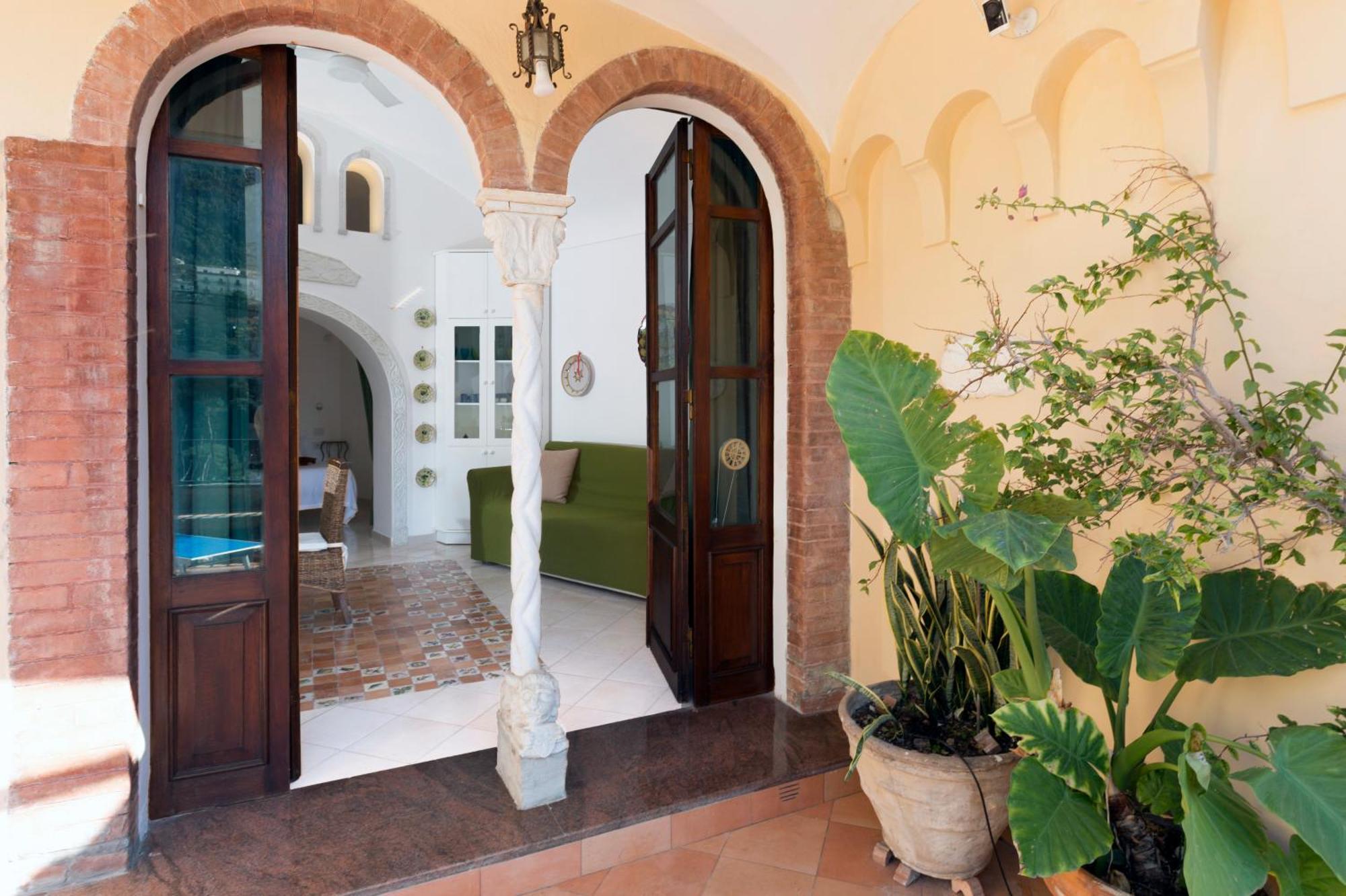 Yourhome - Alcova Apartment Positano Exteriör bild