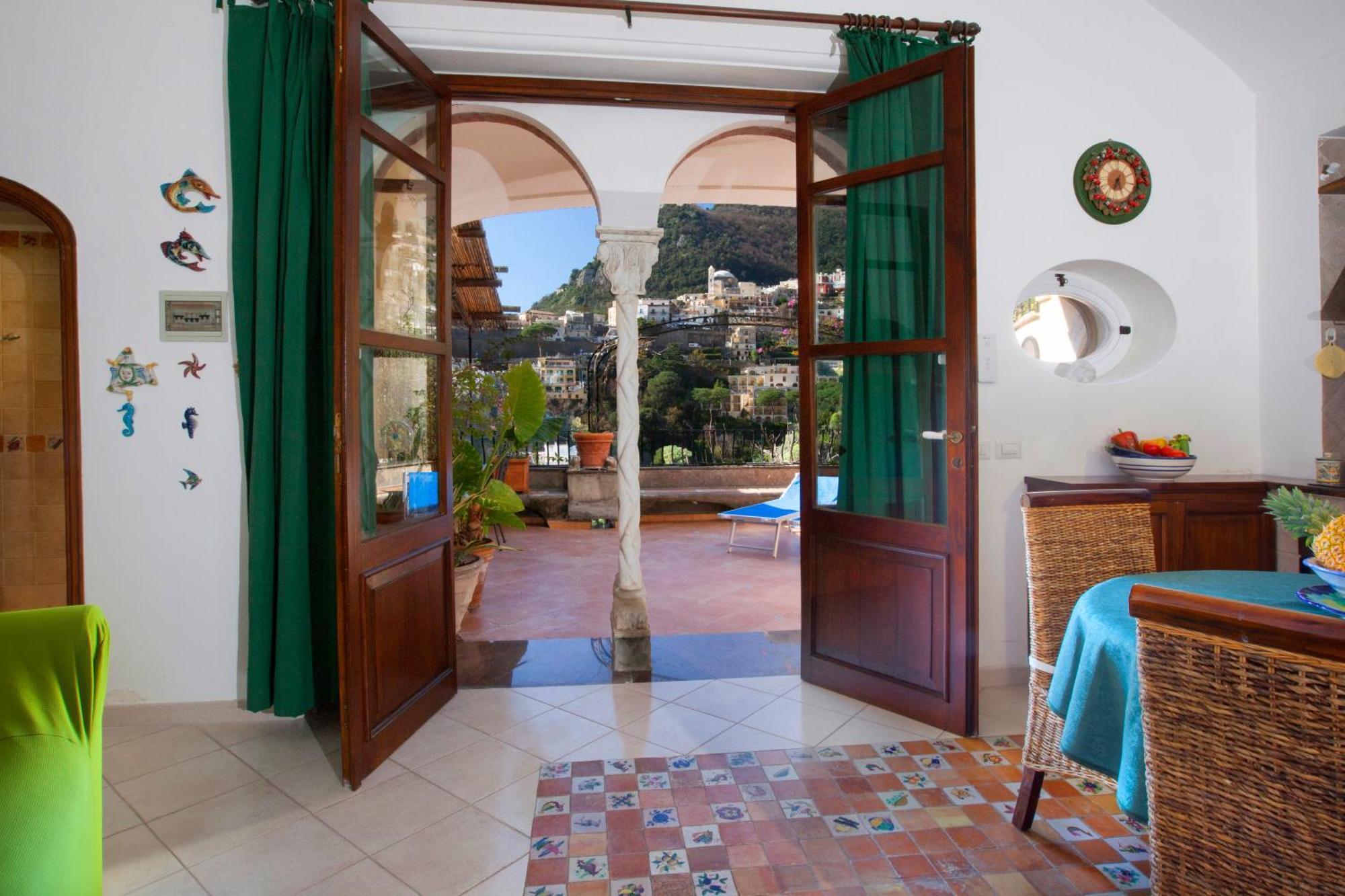 Yourhome - Alcova Apartment Positano Exteriör bild