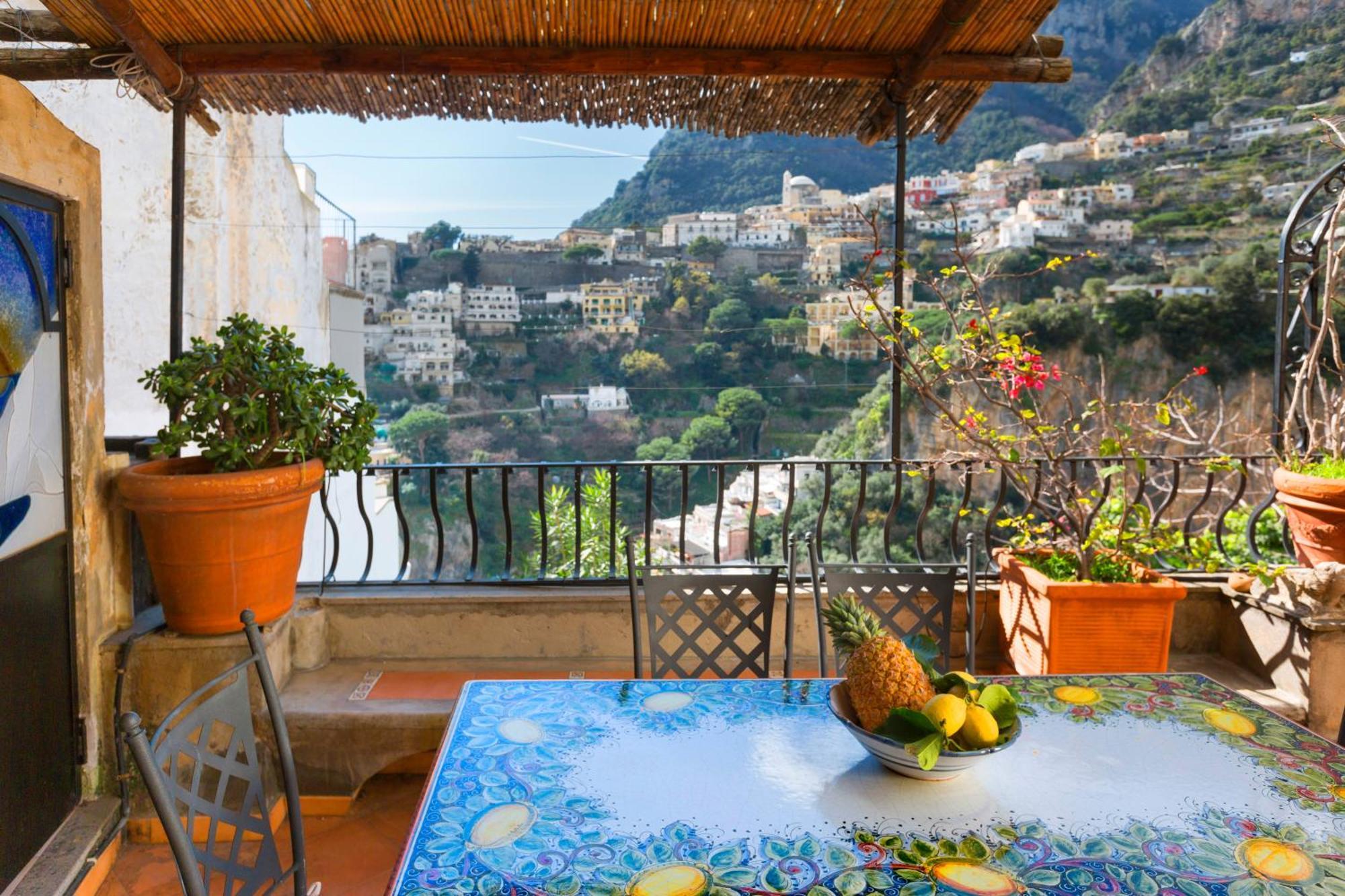 Yourhome - Alcova Apartment Positano Exteriör bild
